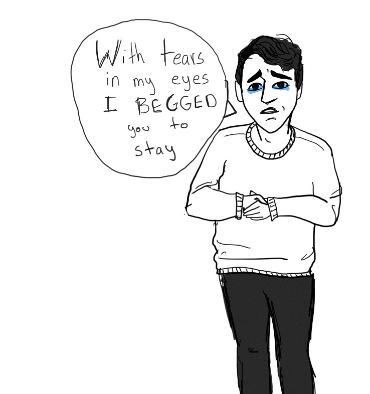 r3ssurected:  a-scandal-in-fun:  You said: “Hey man I love you, but no fucking