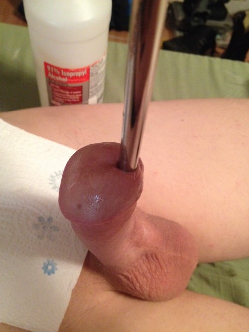 mistressmandie:  Have to keep the little hole stretched out on my little slut! 