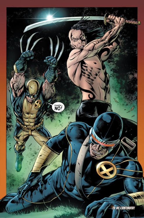 Cyclops tries to take Daken into custody even though Wolverine tries to warn him to not do it withou