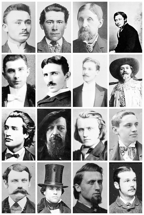 Victorian Men’s Hairstyles & Facial HairA collection of Victorian photographs, depicting some of