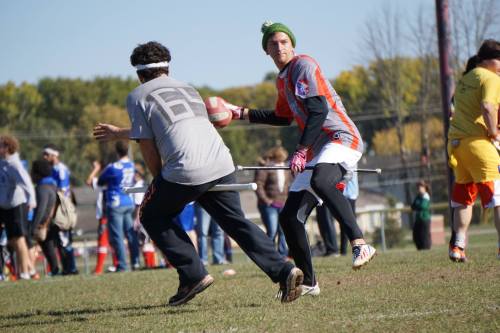 osuquidditch: OSU v. Spartan Spitfires, Mid-Michigan Melee 2014 Photo credit: Jessica (Jiamin) Lang 