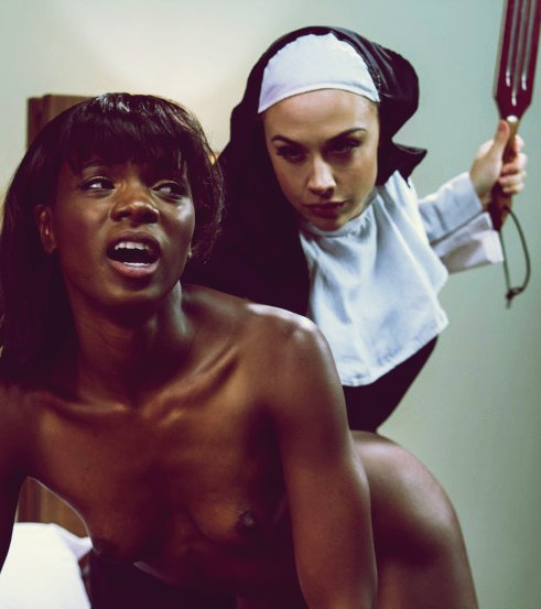 seductive black woman