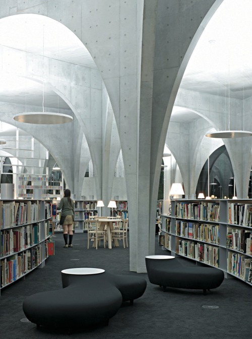 subtilitas:  Toyo Ito - Tama Art University library, Tokyo 2007. Via, 2, photos © Iwan Baan, Tomio Ohashi, Scott Norsworthy.