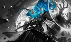 Monochromatic Splash Art: Classic Zilean