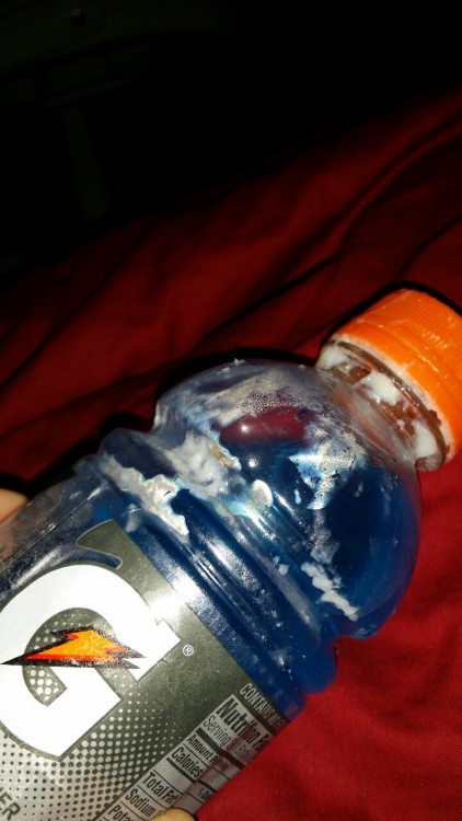 labellaashley69:  Ever been so horny….. that when your two yr old passes out for a afternoon nap your scared to make a noise and wake him unlocking your magical chest of dildos…. So you grab what ever is close. Which just so happened to be a mini