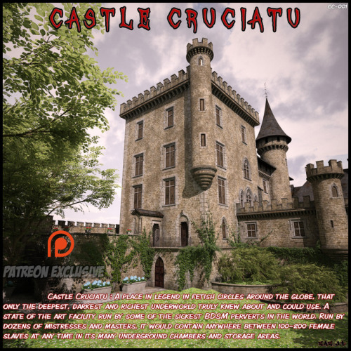 Castle Cruciatu  Promo 1A new series featuring Femsub Patreon exclusive.Text - Jake Twww.patreo