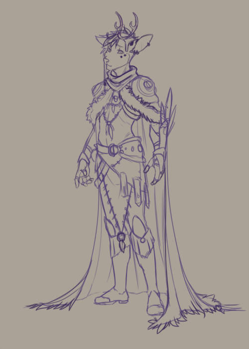 returned to draw some costume ;D