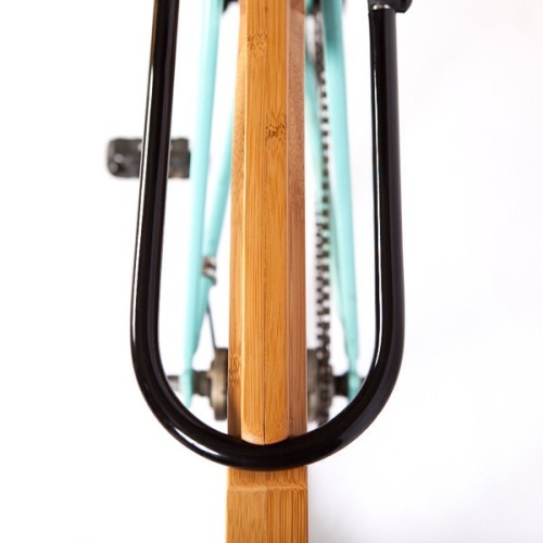 goodwoodwould: Good wood - ‘Slim’ all-in-one bike fender, lock holder and carry rack by Portland ba