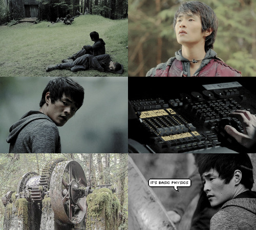 friarlucas:the 100 as demigods Ω monty green (son of hephaestus)“then we stick with the 