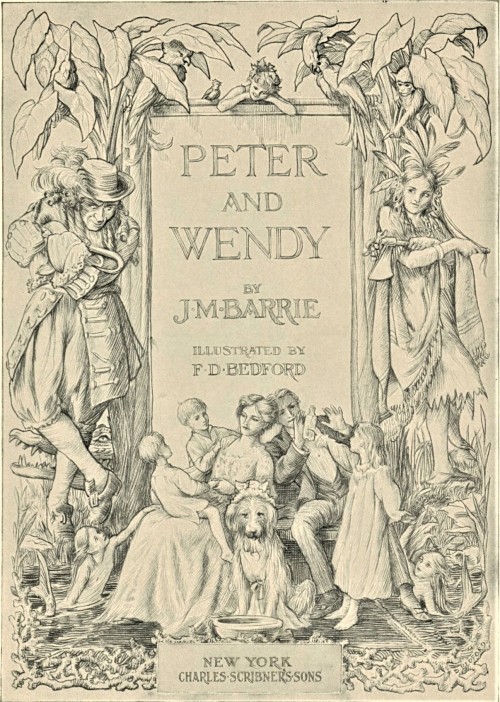 Happy Birthday J.M. Barrie!Today we share illustrations from the first American trade edition of Pet