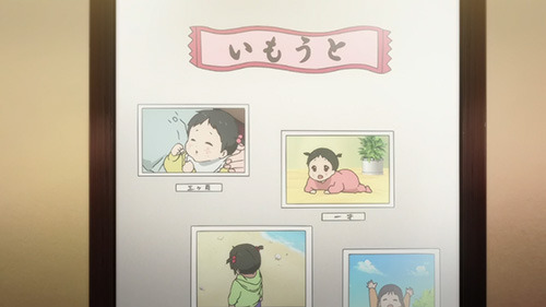  Mitsuki’s baby photos in the Kyoukai no Kanata “Episode 0” OVA  megillien I was literally screencapping this when I saw your commissioned art post omg. But no really imagine Levi actually having a gushy/proud expression as he takes