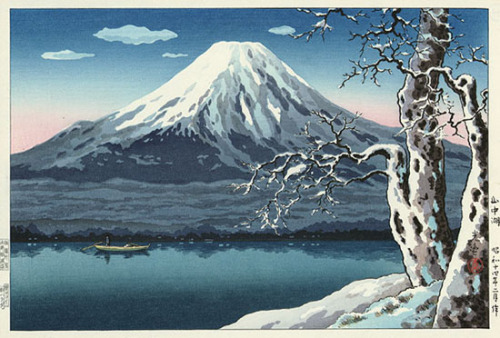 Winter In The Works Of Tsuchiya Koitsu (1870-1949) [via]