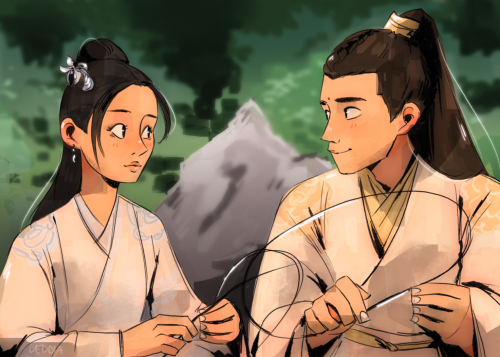 leddia: jiang yanli & jin zixuan <3commissions open:)