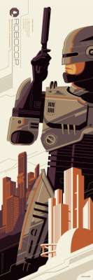 thepostermovement:  Robocop by Tom Whalen