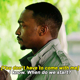 dicapriho:TOP 10 MARVEL CHARACTERS#6 Sam Wilson / The Falcon played by Anthony Mackie→ “I just wanna