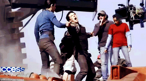 sherkhanlock: cumberbuddy: sherlockspeare: Is that our Lord Benedict Cumberbatch(X) This gif set giv
