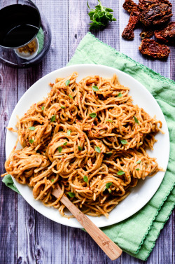 Food-Vegan:  Creamy Sundried Tomato &Amp;Amp; Avocado Pesto