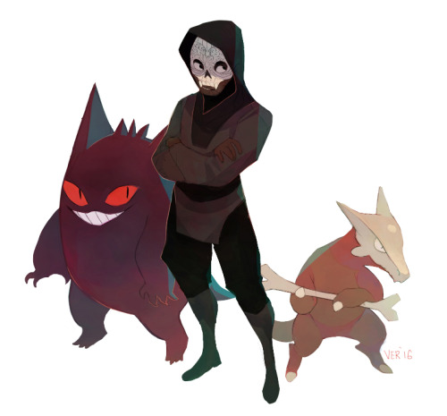 sticksandsharks: last batch of trainer commissions. uou