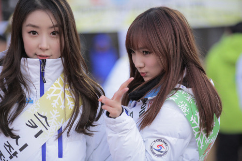 love-stellar:150109 Stellar Minhee and Gayoung <3