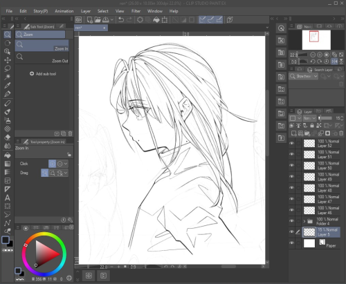 Uwaa. Lineart Is Going Well, But I Had Too Much Fun With The Details And Completely Lost The World Trigger