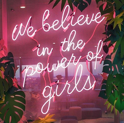 queenjsxo: we believe | pink aesthetic 