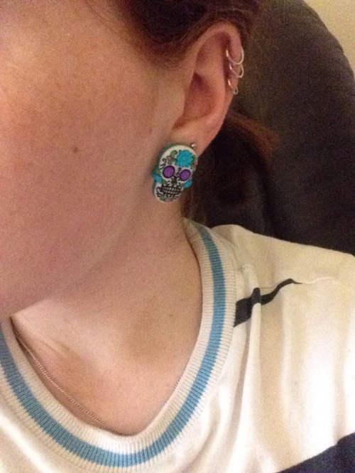 My earrings came and I love themI wanted them to be smaller to wear every day but they’re still fab