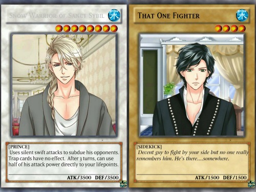 If Be My Princess Were Yu-Gi-Oh Cards
