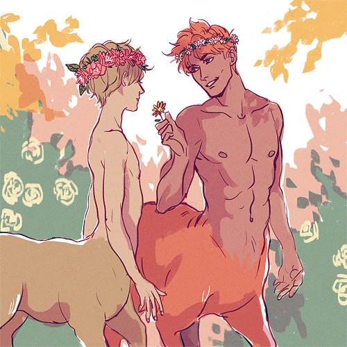 ipoophere:  everyone needs at least one centaur au  
