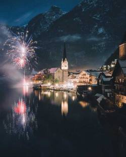 wanderlog:Hallstatt, Austria. Photo: @bokehm0n