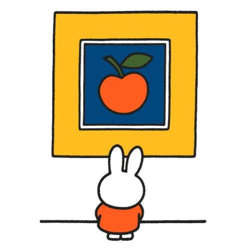cynicalmiffy:Miffy is disappointed at the state of post-modern art.