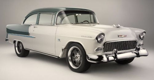 carsthatnevermadeit:  GM Performance Parts (GMPP) E-ROD 1955 Chevrolet Bel Air, 2011. A classic Chevy concept  with a 430-horsepower LS3 V-8