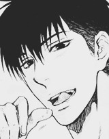 :  Hideyuki Maya + dyed hair 