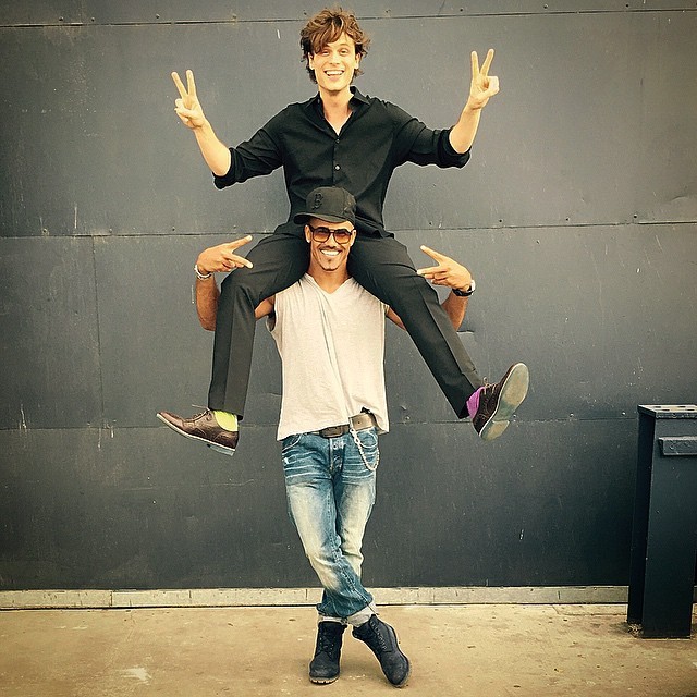 criminalmindsfeed:  @shemarfmoore: PRETTY BOY n BABY BOY!!! @gublergram MATHEW’S