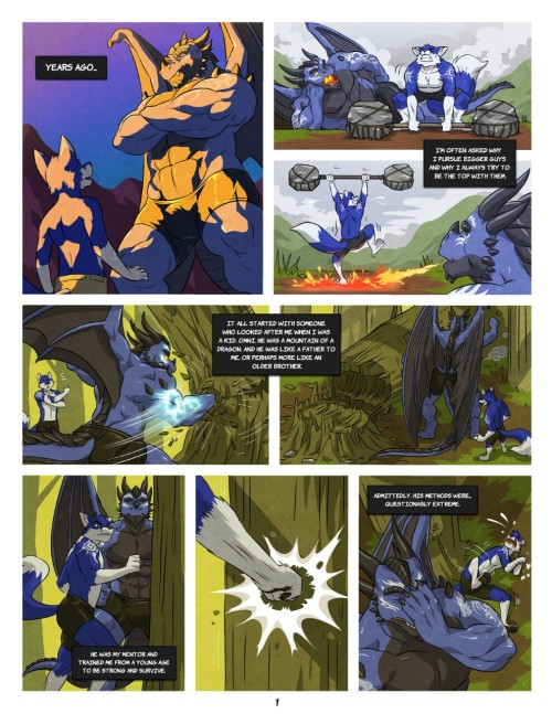 gay-furry-comics:  “Black and Blue 2” porn pictures