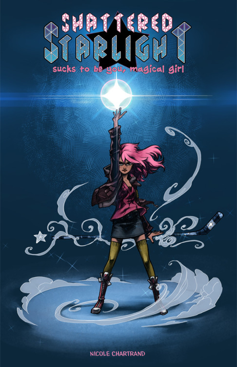 arseniccupcakes:  rootbeersweetheart:  blackmoonrose13:  mooncalfe:  mochazombie:  Shattered Starlight (aka “Angry Magical Girl Washouts”) is off at the printers getting ready for TCAF, so here are some previews!The book is a short preview (16 pages