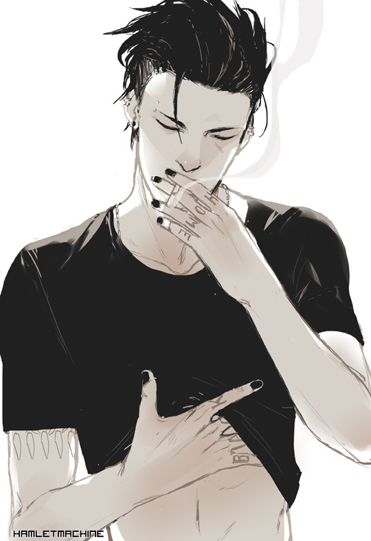 Fanart for 坛九 and old先&rsquo;s ✰Mosspaca Advertising Department✰ I