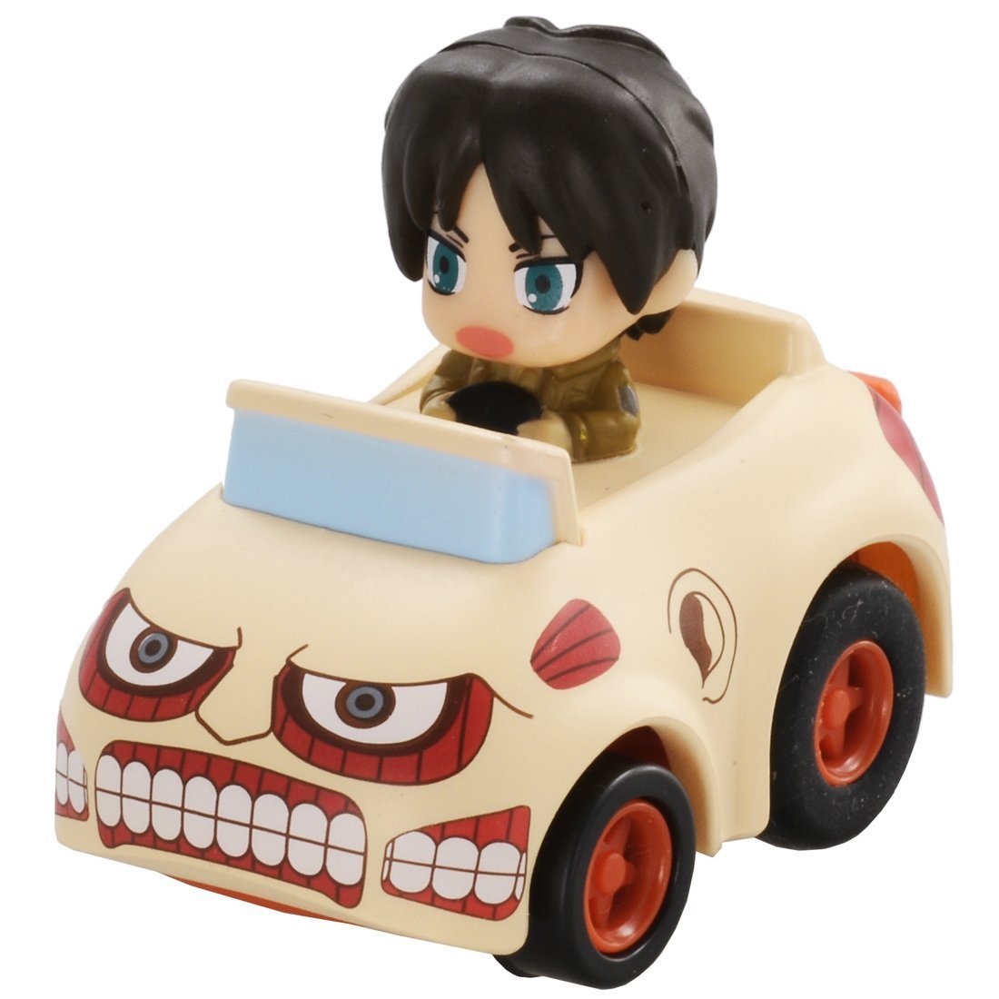 Takara Tomy Toys uploads a video of Eren &amp; Levi’s Choro QMix cars in action!Release
