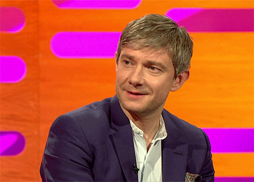 Martin has a tongue lick for every sentiment