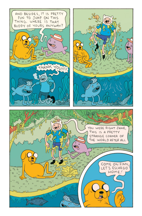 gnartoons:  Here’s the comic that I wrote / illustrated for Adventure Time #26 (which also appeared 