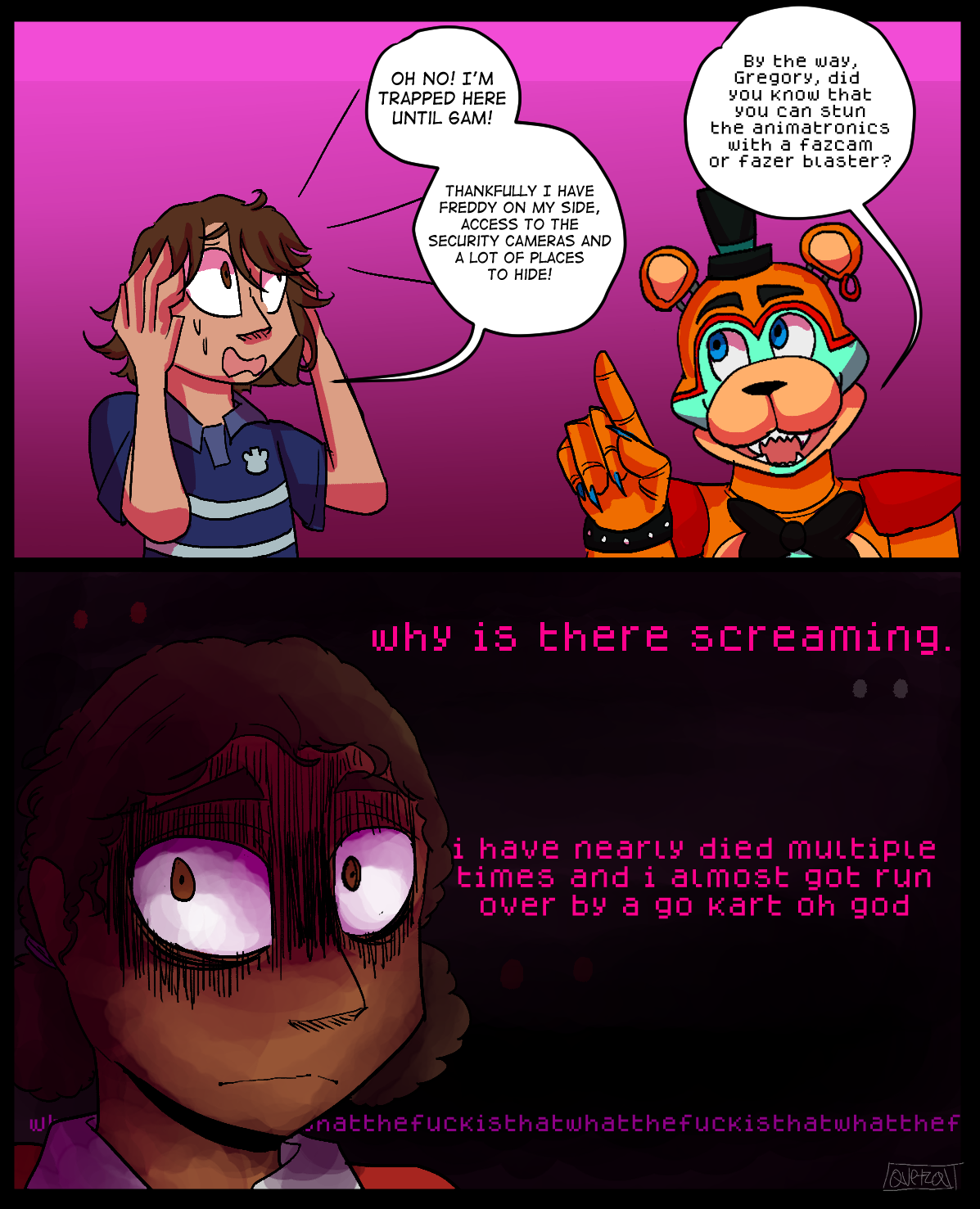 How Roxy treats Cassie and Gregory 😂, Five Nights at Freddy's: Security  Breach