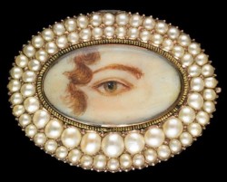 curiousmiscellanies: Georgian Eye Jewellery;