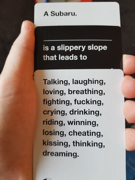 cards against humanity on Tumblr