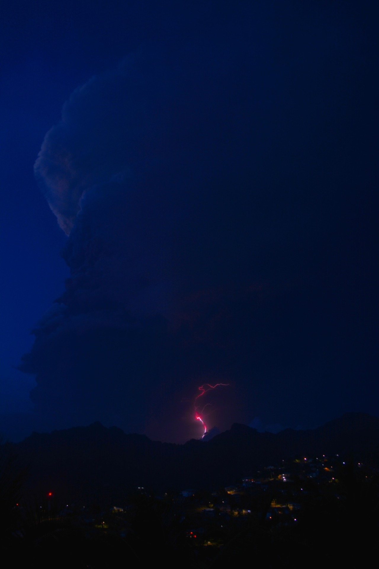 XXX Volcanic lightning  photo