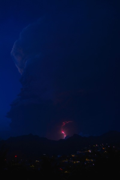 Porn Volcanic lightning  photos