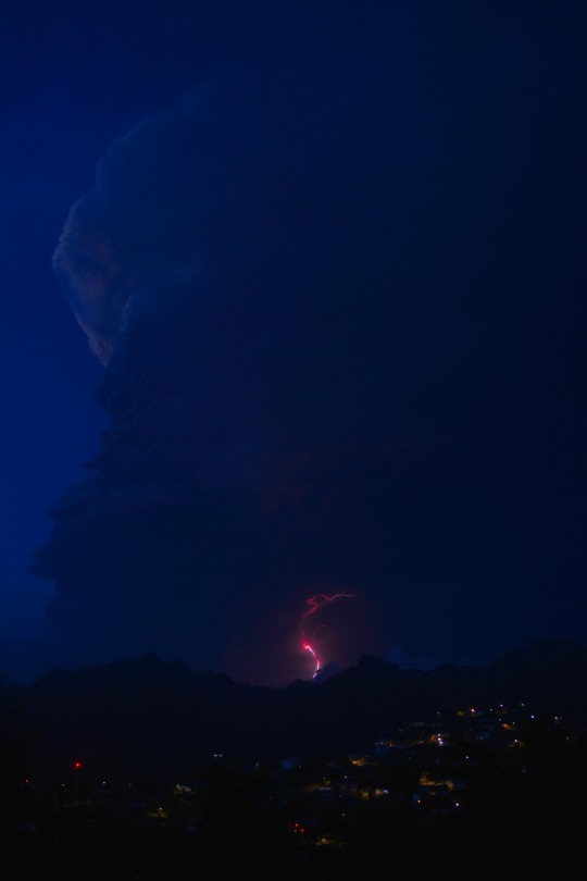 Porn photo Volcanic lightning 