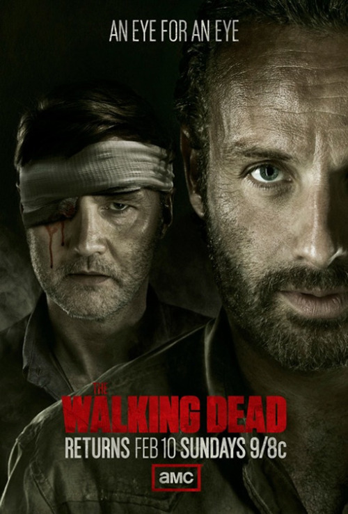 xhourspass:  popculturebrain:  Poster: ’Walking Dead’ Midseason Return | EW  OH MY GOD
