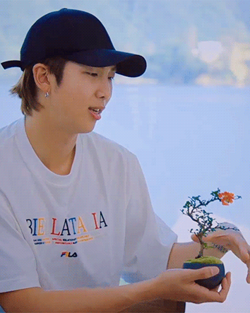 Namjoon With His Beautiful Plum Bonsai (In The SOOP BTS Ver. EP.7)