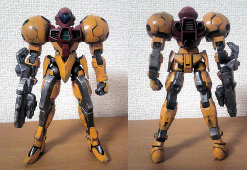 Porn ohnicegundam:  1/144 Metroid Gundam - Custom photos