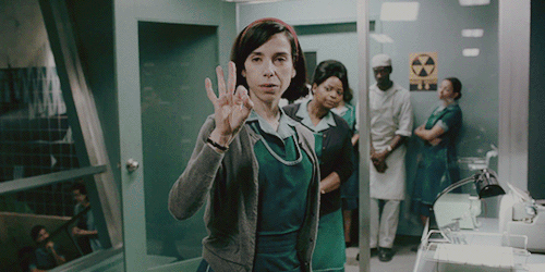 chappers:  bethanyactually:  rashaka:  ayalaatreides:  misspider:  gayjamesmcgraw: The Shape of Water (2017) dir. Guillermo del Toro  The literally silent women protagonist leaves a super bad taste in my mouth.   She’s deaf and speaks with sign language,