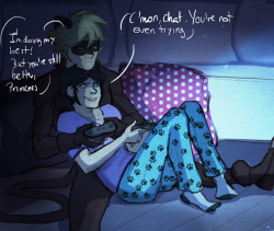 australet789:  Marichat May Day 6: Game NightHe